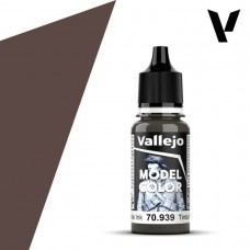 Acrylicos Vallejo - 模型色彩 Model Color - 181 - 70939 - 煙燻色（透明色） Smoke - 17 ml. (NT 100)(6/盒)