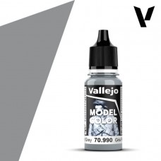 Acrylicos Vallejo - 模型色彩 Model Color - 155 - 70990 - 淺灰色 Light Grey - 17 ml. (NT 100)(6/盒)