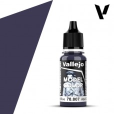 Acrylicos Vallejo - 模型色彩 Model Color - 049 - 70807 - 牛津藍色 Oxford Blue - 17 ml. (NT 100)(6/盒)