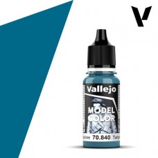 Acrylicos Vallejo - 模型色彩 Model Color - 068 - 70840 - 淺綠松石色 Light Turquoise - 17 ml. (NT 100)(6/盒)
