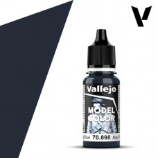 Acrylicos Vallejo - 模型色彩 Model Color - 048 - 70898 - 暗海藍色 Dark Sea Blue - 17 ml. (NT 100)(6/盒)