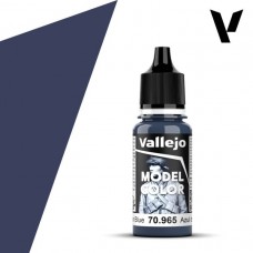 Acrylicos Vallejo - 模型色彩 Model Color - 051 - 70965 - 波斯藍色 Prussian Blue - 17 ml. (NT 100)(6/盒)