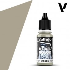 Acrylicos Vallejo - 模型色彩 Model Color - 110 - 70986 - 甲板黃褐色 Deck Tan - 17 ml. (NT 100)(6/盒)