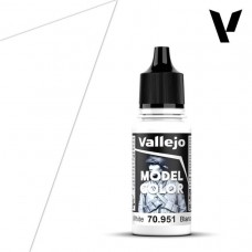 Acrylicos Vallejo - 模型色彩 Model Color - 001 - 70951 - 白色 White - 17 ml. (NT 100)(6/盒)