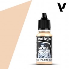 Acrylicos Vallejo - 模型色彩 Model Color - 006 - 70928 - 淺膚色 Light Flesh - 17 ml. (NT 100)(6/盒)