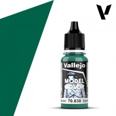 Acrylicos Vallejo - 模型色彩 Model Color - 071 - 70838 - 翡翠色 Emerald - 17 ml. (NT 100)(6/盒)
