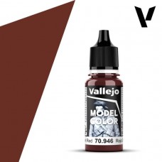 Acrylicos Vallejo - 模型色彩 Model Color - 032 - 70946 - 暗紅色 Dark Red - 17 ml. (NT 100)(6/盒)