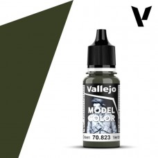 Acrylicos Vallejo - 模型色彩 Model Color - 086 - 70823 - 德國二戰空軍迷彩綠色 Luftwaffe Cam.Green - 17 ml. (NT 100)(6/盒)