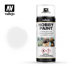 Acrylicos Vallejo - 28010 - 噴罐 Hobby Spray Paint - 白色底漆 White Primer(NT 400)