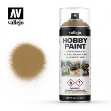 Acrylicos Vallejo - 28015 - 噴罐 Hobby Spray Paint - 沙漠黃色 Desert Yellow - 400 ml.(NT 400)