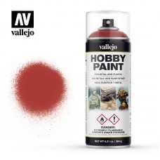 Acrylicos Vallejo - 28016 - 噴罐 Hobby Spray Paint - 猩紅色 Scarlet Red - 400 ml.(NT 400)
