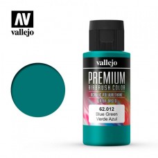 Acrylicos Vallejo - 62012 - 高階色彩 Premium Color - 藍綠色 Blue Green - 60 ml. (建議售價NT 220)