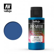 Acrylicos Vallejo - 62009 - 高階色彩 Premium Color - 鈷藍色 Cobalt Blue - 60 ml. (建議售價NT 220)
