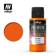 Acrylicos Vallejo - 62004 - 高階色彩 Premium Color - 橘色 Orange - 60 ml. (建議售價NT 220)