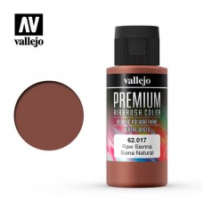 Acrylicos Vallejo - 62017 - 高階色彩 Premium Color - 原赭色 Raw Sienna - 60 ml. (建議售價NT 220)