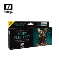 Acrylicos Vallejo -74101 - Pro Nocturna - 童話膚色套組 Fairy Flesh Set (8)(NT 810)