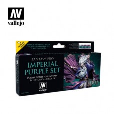 Acrylicos Vallejo -74104 - Pro Nocturna - 帝國紫色套組 Imperial Purple (8)(NT 810)