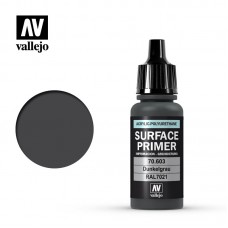 Acrylicos Vallejo - 70603 - 表面底漆 Surface Primer - 德國裝甲灰 Ger. Panzer Grey - 17 ml.(NT 130)(6/盒)