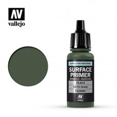 Acrylicos Vallejo - 70612 - 表面底漆 Surface Primer - 北約綠色 NATO Green - 17 ml.(NT 130)(6/盒)
