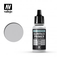 Acrylicos Vallejo - 70601 - 表面底漆 Surface Primer - 灰色 Grey - 17 ml.(NT 130)(6/盒)