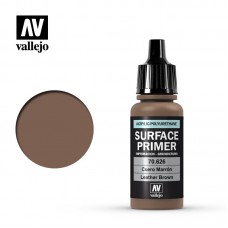 Acrylicos Vallejo - 70626 - 表面底漆 Surface Primer - 皮革棕色 Leather Brown - 17 ml.(NT 130)(6/盒)