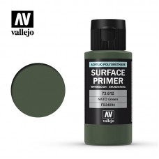 Acrylicos Vallejo - 73612 - 表面底漆 Surface Primer - 北約綠色 NATO Green - 60 ml.(NT 240)