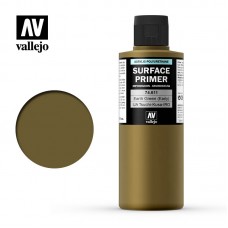 Acrylicos Vallejo - 74611 - 表面底漆 Surface Primer - 泥土綠(早期) IJA-Tsuchi-Kusa-IRO Earth Green (early) - 200 ml.(NT 500)