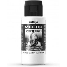 Acrylicos Vallejo - 26703 - Mecha Color - 機甲色平光保護漆 Mecha Satin Varnish - 60 ml.(建議售價NT 210)