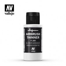 Acrylicos Vallejo - 71361 - 輔助溶劑 Auxiliary - 噴槍稀釋劑60毫升 Airbrush Thinner 361-60Ml. - 60 ml.(NT 220)