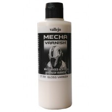 Acrylicos Vallejo - 27701 - Mecha Color - 機甲亮光保護漆200ml Mecha Gloss Varnish - 200 ml.(建議售價NT 410)