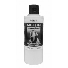 Acrylicos Vallejo - 27702 - Mecha Color - 機甲消光保護漆200ml Mecha Matt Varnish - 200 ml.(建議售價NT 410)