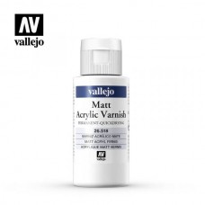 Acrylicos Vallejo - 26518 - 輔助溶劑 Auxiliary - 保護漆 Varnish - 消光保護漆 Permanent Mat Varnish - 60 ml.(NT 140)