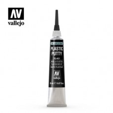 Acrylicos Vallejo - 70401 - 輔助溶劑 Auxiliary - 液態水補土 Plastic putty - 20 ml.(NT 130) (6/盒)