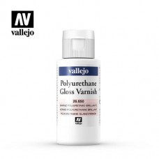 Acrylicos Vallejo - 27650 - 輔助溶劑 Auxiliary - 保護漆 Varnish - 聚氨酯亮光保護漆 Polyurethane Gloss Varnish - 200 ml.(NT 330)