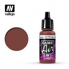 Acrylicos Vallejo - 72772 - 遊戲噴塗色彩 Game Air - 赤陶紅 Red Terracotta - 17 ml.(NT 100)