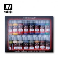 Acrylicos Vallejo - 72298 - 遊戲色彩 Game Color - 進階套組 Advanced (16) - 17 ml.(NT 1550)