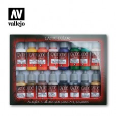 Acrylicos Vallejo - 72299 - 遊戲色彩 Game Color - 起始套組 Introduction (16) - 17 ml.(NT 1550)