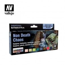 Acrylicos Vallejo - 72302 - 遊戲色彩 Game Color - 不死混沌套組 Non Death Chaos (8) by Angel Giraldez - 17 ml.(NT 810)