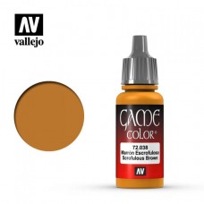 Acrylicos Vallejo - 遊戲色彩 Game Color - 038 - 72038 - 堕落棕色 Scrofulous Brown - 17 ml. (NT 100)