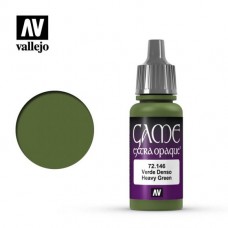 Acrylicos Vallejo - 遊戲色彩 Game Color - 097 - 72146 - 重綠色（不透明漆） Heavy Green - 17 ml. (NT 100)