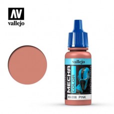 Acrylicos Vallejo - 機甲色彩 Mecha Color - 006 - 69006 - 粉紅色 Pink - 17 ml. (NT 110)(6/盒)