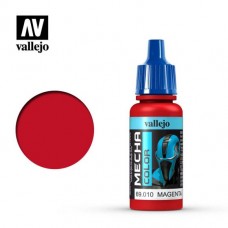Acrylicos Vallejo - 機甲色彩 Mecha Color - 010 - 69010 - 洋紅色 Magenta - 17 ml. (NT 110)(6/盒)