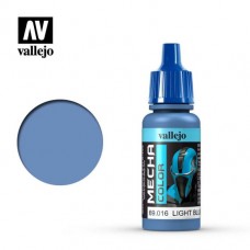 Acrylicos Vallejo - 機甲色彩 Mecha Color - 016 - 69016 - 淺藍色 Light Blue - 17 ml. (NT 110)(6/盒)
