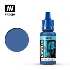 Acrylicos Vallejo - 機甲色彩 Mecha Color - 019 - 69019 - 藍色 Blue - 17 ml. (NT 110)(6/盒)