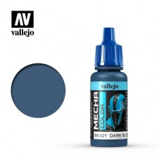 Acrylicos Vallejo - 機甲色彩 Mecha Color - 021 - 69021 - 深藍色 Dark Blue - 17 ml. (NT 110)(6/盒)