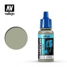Acrylicos Vallejo - 機甲色彩 Mecha Color - 026 - 69026 - 綠色 Green - 17 ml. (NT 110)(6/盒)