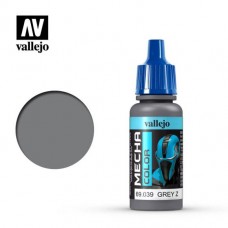 Acrylicos Vallejo - 機甲色彩 Mecha Color - 039 - 69039 - 灰色 Z Grey Z - 17 ml. (NT 110)(6/盒)