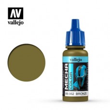 Acrylicos Vallejo - 機甲色彩 Mecha Color - 051 - 69062 - 青銅色（金屬色） Bronze - 17 ml. (NT 110)(6/盒)