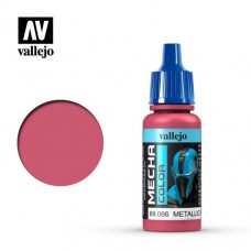 Acrylicos Vallejo - 機甲色彩 Mecha Color - 055 - 69066 - 金屬紅（金屬色） Metallic Red - 17 ml. (NT 110)(6/盒)