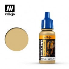 Acrylicos Vallejo - 機甲色彩 Mecha Color - 061 - 69522 - 沙塵漬洗 Desert Dust Wash - 17 ml. (NT 110)(6/盒)
